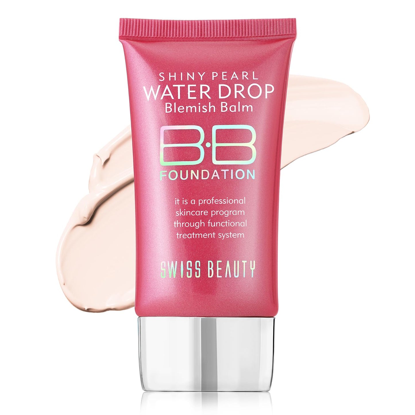 Swiss Beauty Shiny Pearl BB Foundation | Brightening Lightweight Base Makeup