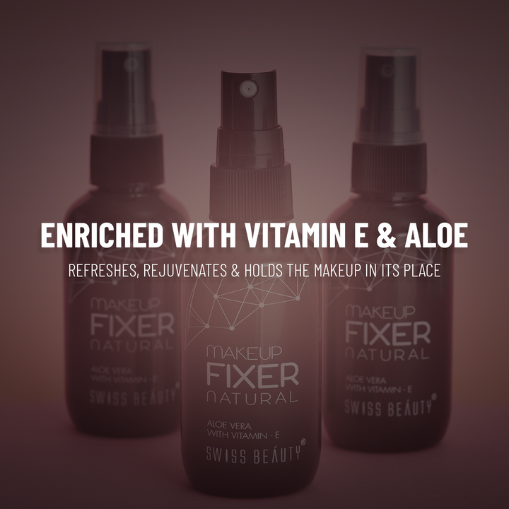 Swiss Beauty Natural Finish Makeup Fixer Spray | Hydrating Long Lasting Setting Spray