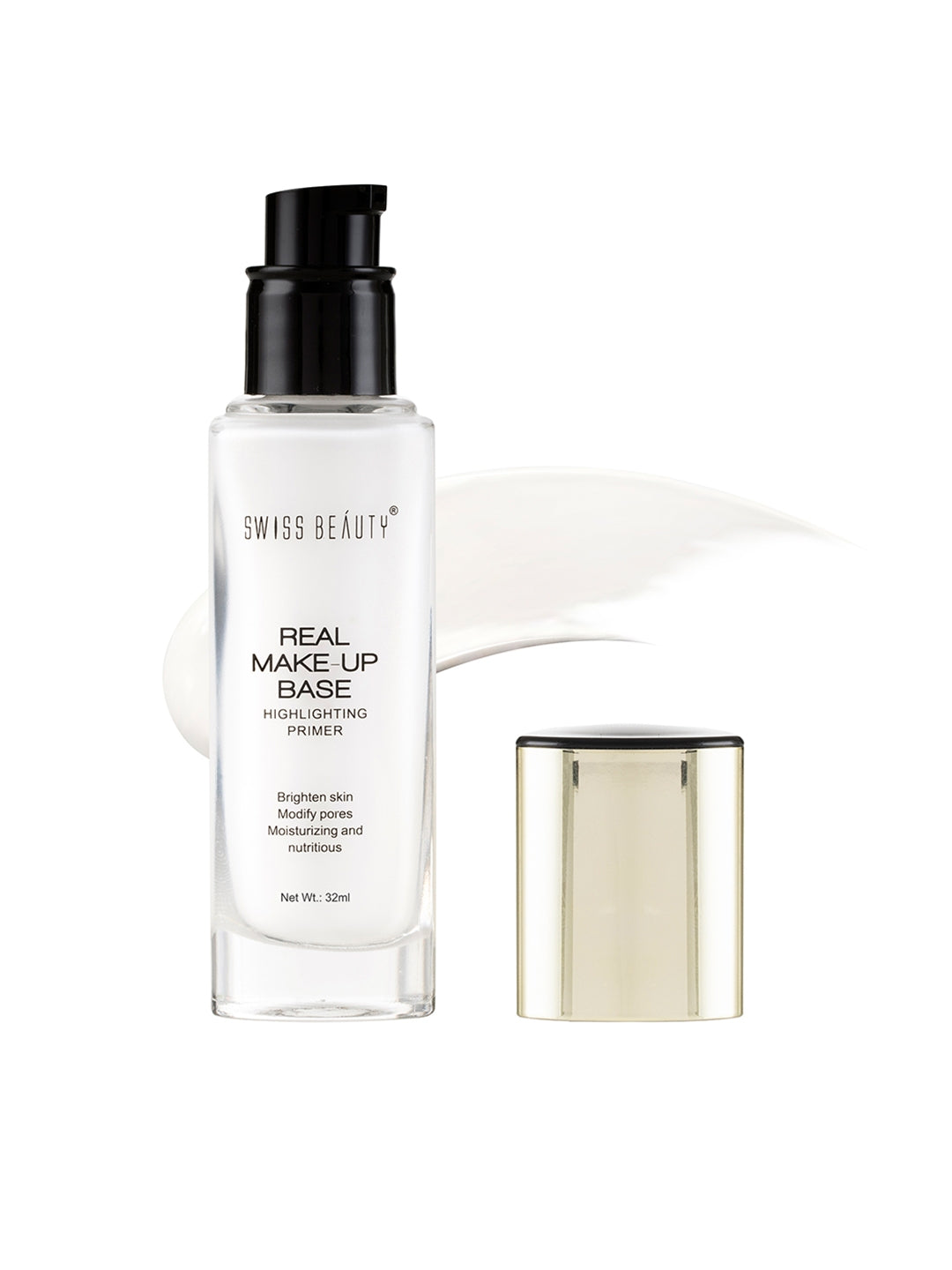 Swiss Beauty Real Makeup Base Highlighting Primer | Illuminating Long Lasting Base