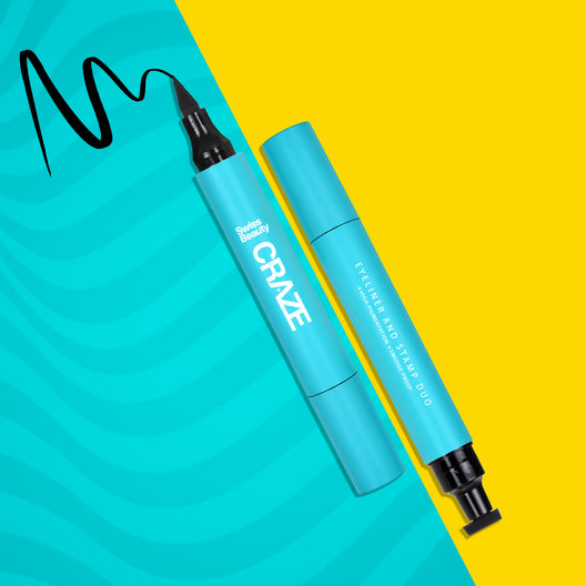 Swiss Beauty Craze Eyeliner & Stamp Duo | Long Lasting & Waterproof