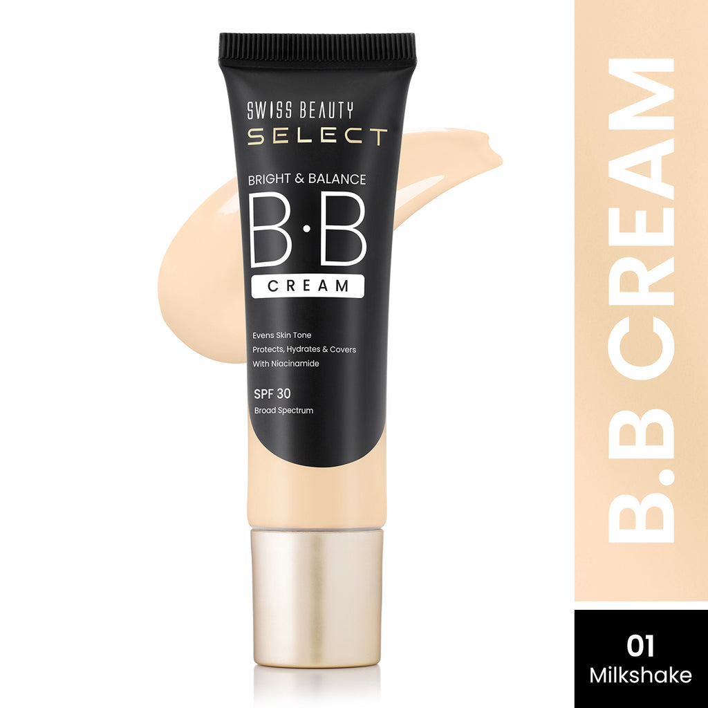 Swiss Beauty Select Bright & Balance BB Cream | Lightweight Hydrating Base