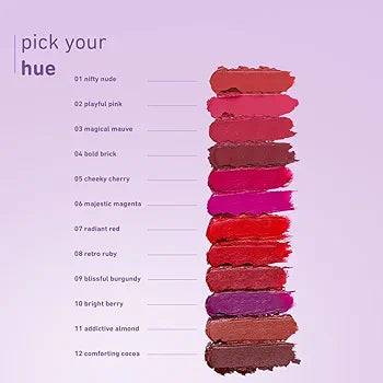 Plum Velvet Haze Matte Lipstick | Intense Color Long Lasting Smooth Finish