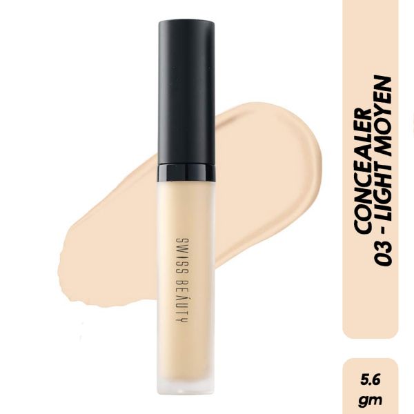 Swiss Beauty Concealer | High Coverage Lightweight Liquid Concealer