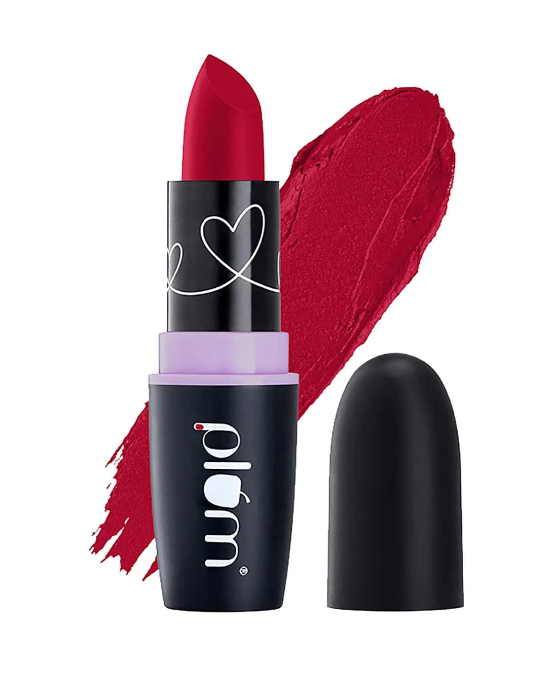 Plum Lipstick | Long Lasting Creamy Matte Lip Color with Hydration