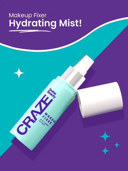 Swiss Beauty Crazy Makeup Fixer Spray | Long Lasting Hydrating Setting Spray