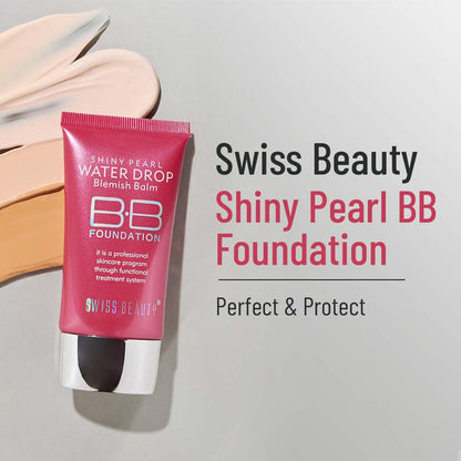 Swiss Beauty Shiny Pearl BB Foundation | Brightening Lightweight Base Makeup