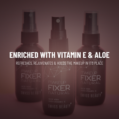 Swiss Beauty Natural Finish Makeup Fixer Spray | Hydrating Long Lasting Setting Spray