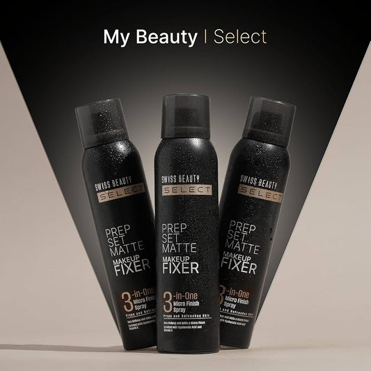 Swiss Beauty Prep Set Go Matte Makeup Fixer | Oil Control Long Lasting Setting Spray