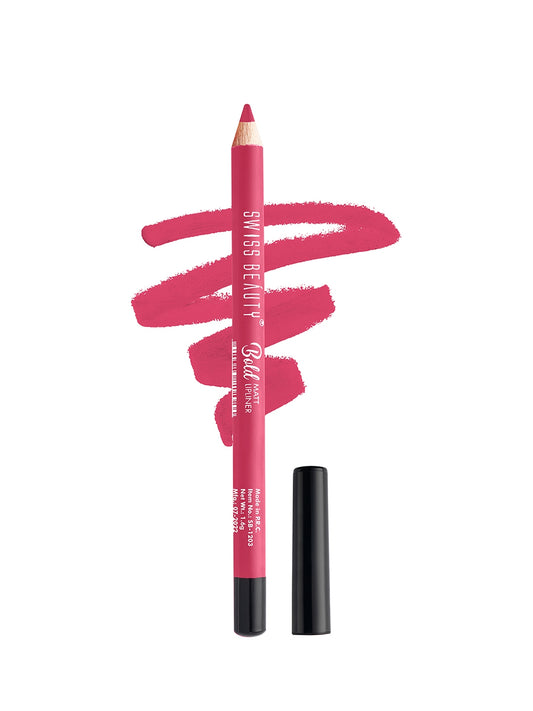 Swiss Beauty Bold Matt Lip Liner | Long Lasting Waterproof Lip Definer