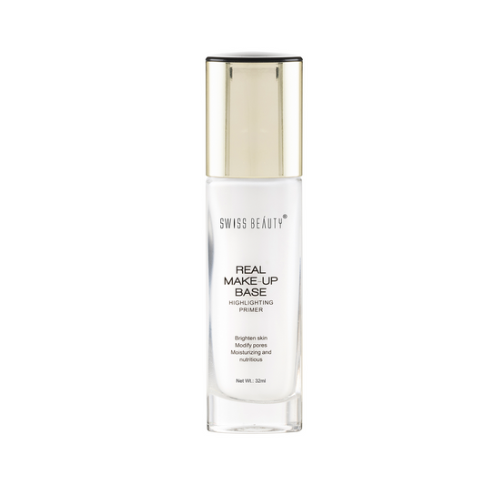 Swiss Beauty Real Makeup Base Highlighting Primer | Illuminating Long Lasting Base