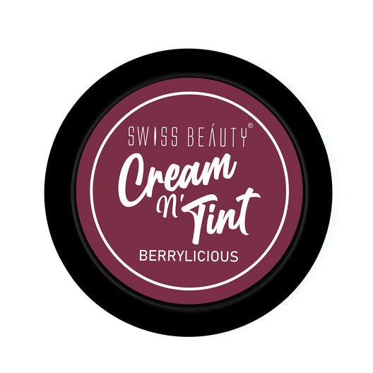 Swiss Beauty Cheek & Cream N Tint 3-in-1 | Lip, Cheek & Eye Tint for Natural Glow