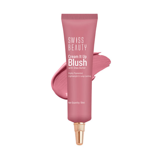 Swiss Beauty Cream It Up Blush | Smooth Blendable Cream Blush for Natural Glow