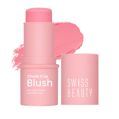 Swiss Beauty Cheek It Up Blush | Highly Pigmented Blendable Powder Blush