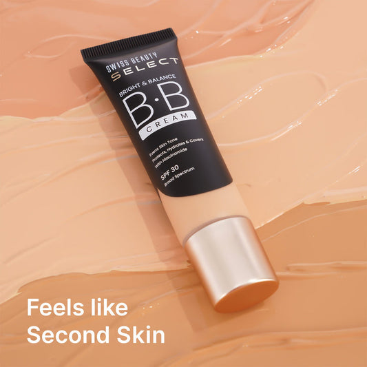 Swiss Beauty Select Bright & Balance BB Cream | Lightweight Hydrating Base