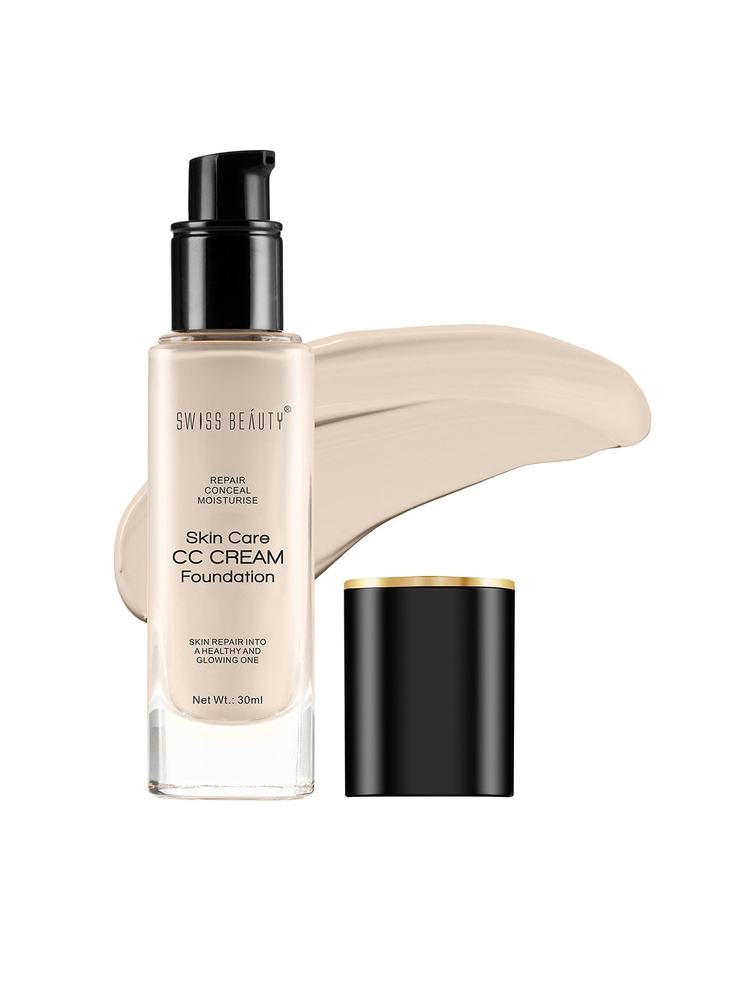 Swiss Beauty Skin Care CC Cream Foundation | Hydrating Color Correcting Base