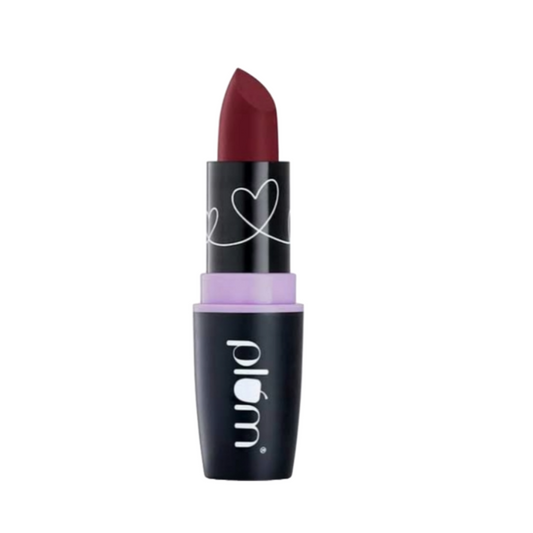 Plum Lipstick | Long Lasting Creamy Matte Lip Color with Hydration